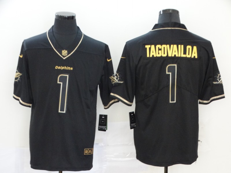 Men Miami Dolphins #1 Tagovailoa Black Nike Vapor Untouchable Stitched Limited NFL Jerseys->los angeles dodgers->MLB Jersey